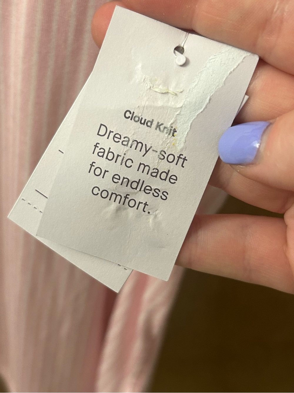 NWT Auden Pink Striped Short-Sleeve Button Pajama Top- XL - Picture 3 of 6